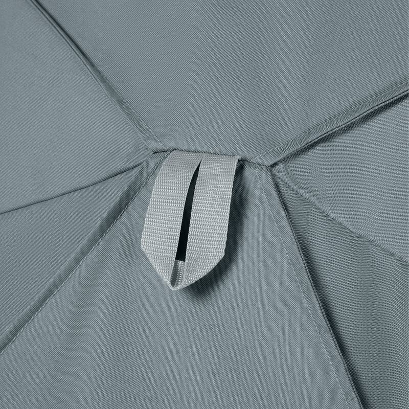 Classic Accessories Storigami Water-Resistant 26 Inch Easy Fold Patio High Back Chair Cover, Monument Grey