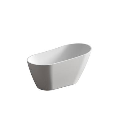 KBV 63'' x 31" Freestanding Soaking Acrylic Bathtub GTBT0021 - 63"