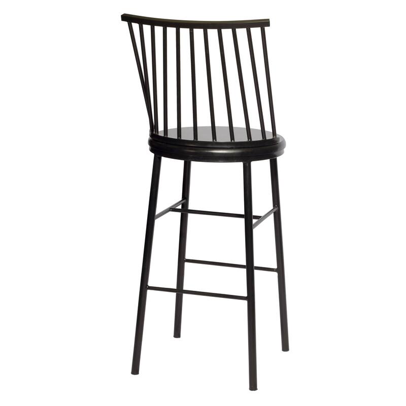 Fonda Windsor Back Metal Bar Stool by Greyson Living