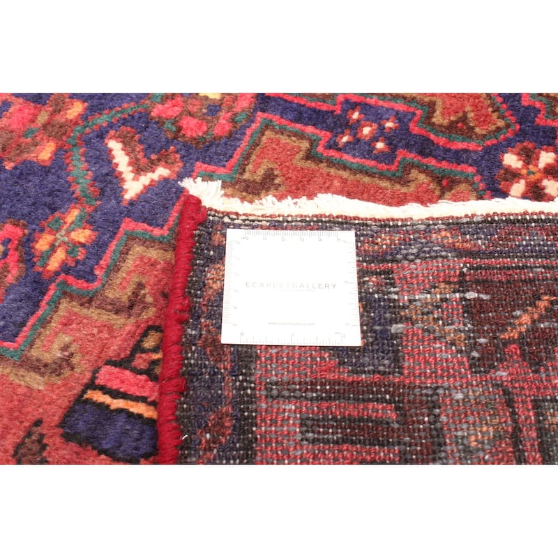 ECARPETGALLERY Hand-knotted Andelz Navy Wool Rug - 4'3 x 7'1