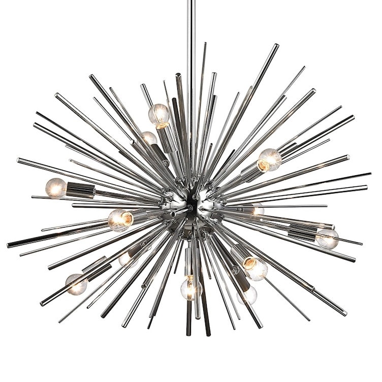 Elk Home 1140-024  Starburst 12 Light 27" Wide Abstract Sputnik Chandelier - Chandeliers For Bedrooms by Overstock.com