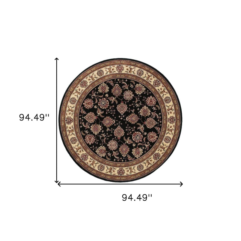 HomeRoots Oriental Traditional Runner Area Rug