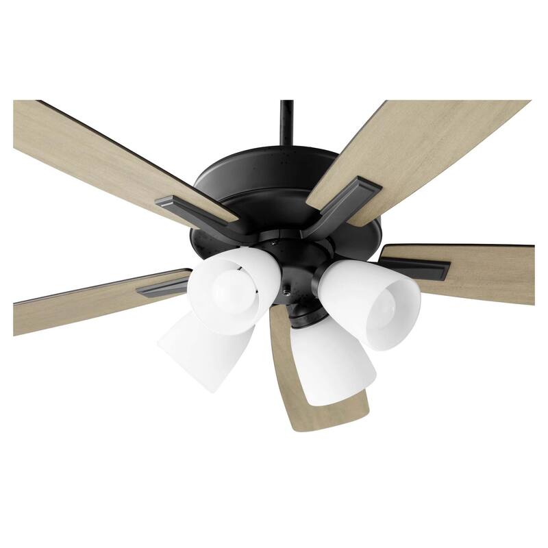 Quorum International 4525-4 Ovation 52" 5 Blade Indoor LED Ceiling Fan