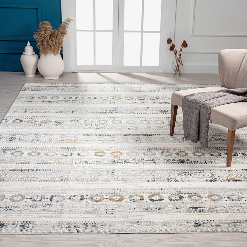 N Natori Bliss Le Souk Tribal & Contemporary Area Rug