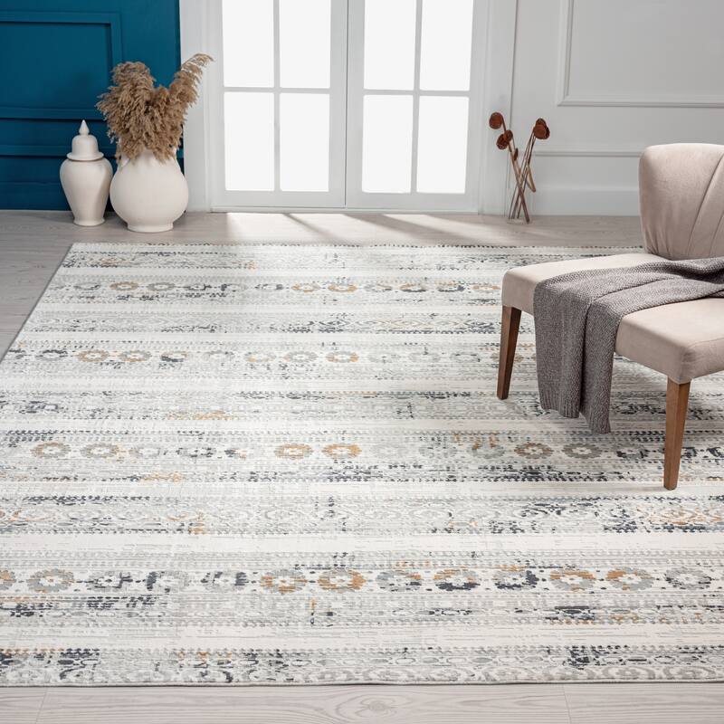 N Natori Bliss Le Souk Tribal & Contemporary Area Rug - 9'6" X 13' - Le Souk Earth