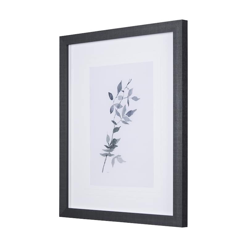 Leaf Shadow I Framed Art Print