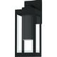 preview thumbnail 2 of 7, Westover 1-Light Earth Black Dark Sky Outdoor Wall Lantern