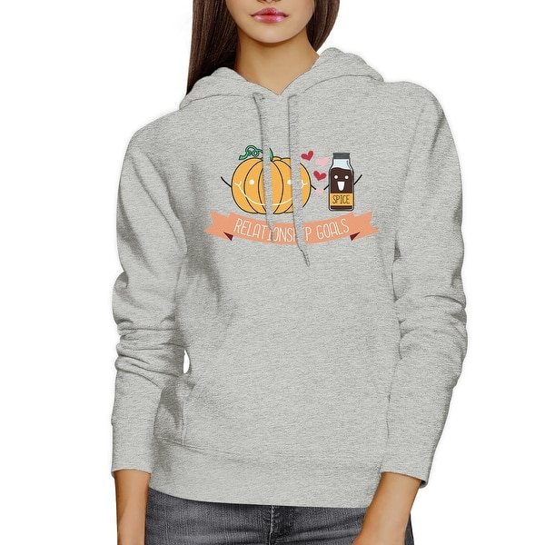 Shop Pumpkin Spice Cute Couple Matching Hoodies Halloween Outfits Ideas Overstock 17427868