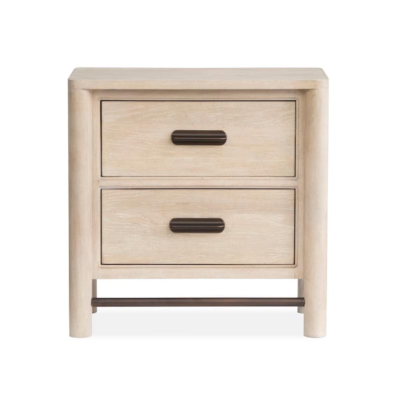Salt Life Home Sunset Cove Sanibel Brown Drawer Nightstand