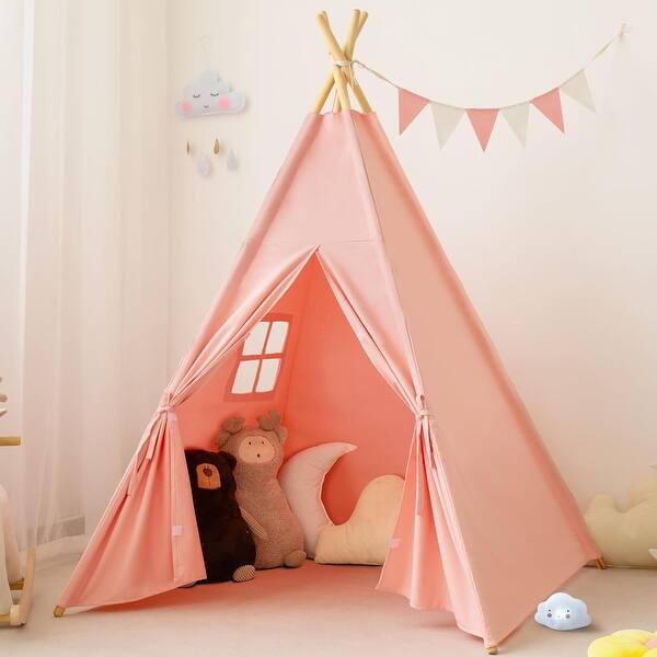 slide 2 of 6, Tent for Kids-Portable Children Play Tent Indoor Outdoor