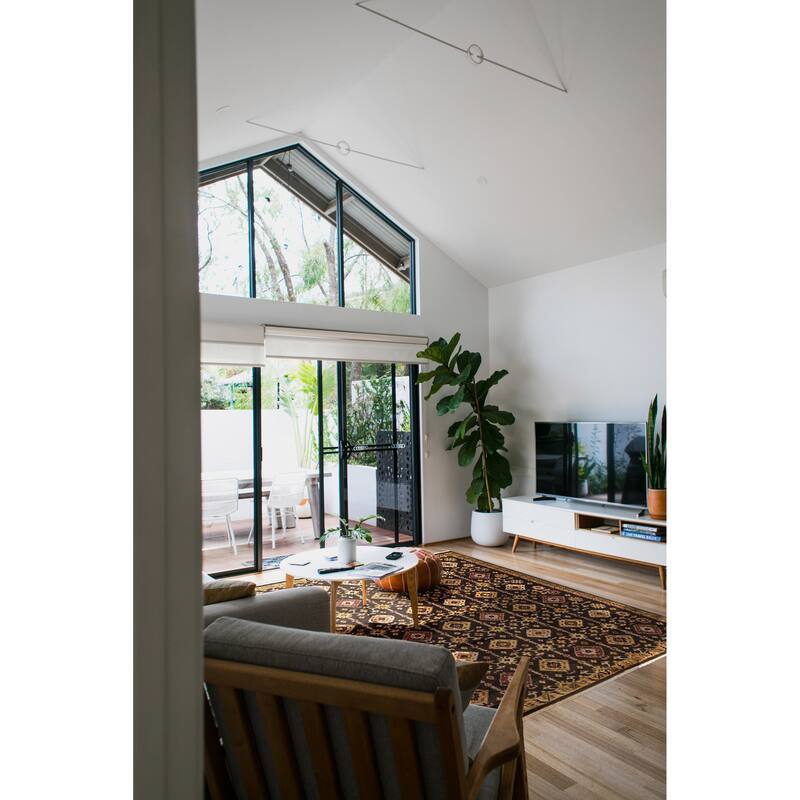 ECARPETGALLERY Hand-knotted Finest Agra Jaipur Dark Brown Wool Rug - 7'8 x 9'7