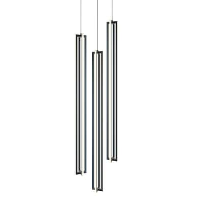 AFX CSSP48L30D1RND3 Cass 18" Wide LED Multi Light Pendant - 12000 lm,