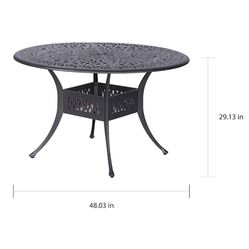 Saybrook 48-inch Round Table - N/A