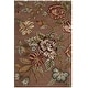 preview thumbnail 12 of 13, SAFAVIEH Handmade Blossom Ela Modern Floral Wool Rug 4' x 6' - Brown/Multi - Rectangle