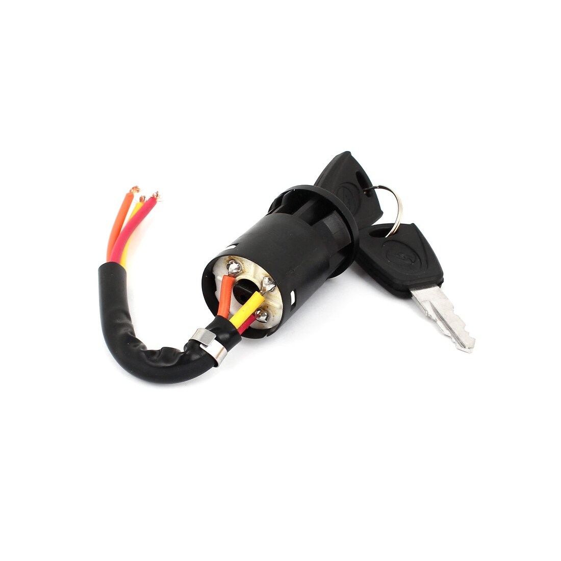 Electric Bike Bicycle 3 Wire On Off Ignition Switch Lock W 2 Keys