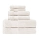 preview thumbnail 35 of 47, Superior Turkish Cotton 6 Piece Solid Plush Heavyweight Towel Set