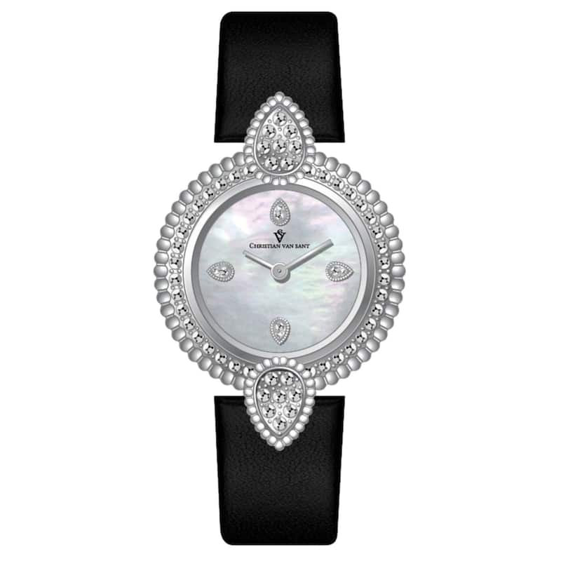 Christian Van Sant Women's Valor Silver Dial Watch - CV1273 - One Size