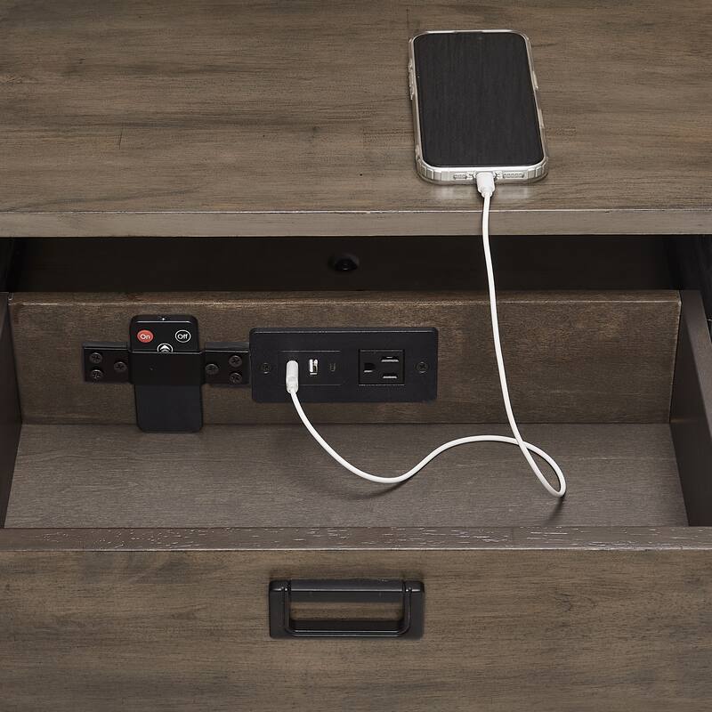 Danson Upholstered King Bed with Side Tables