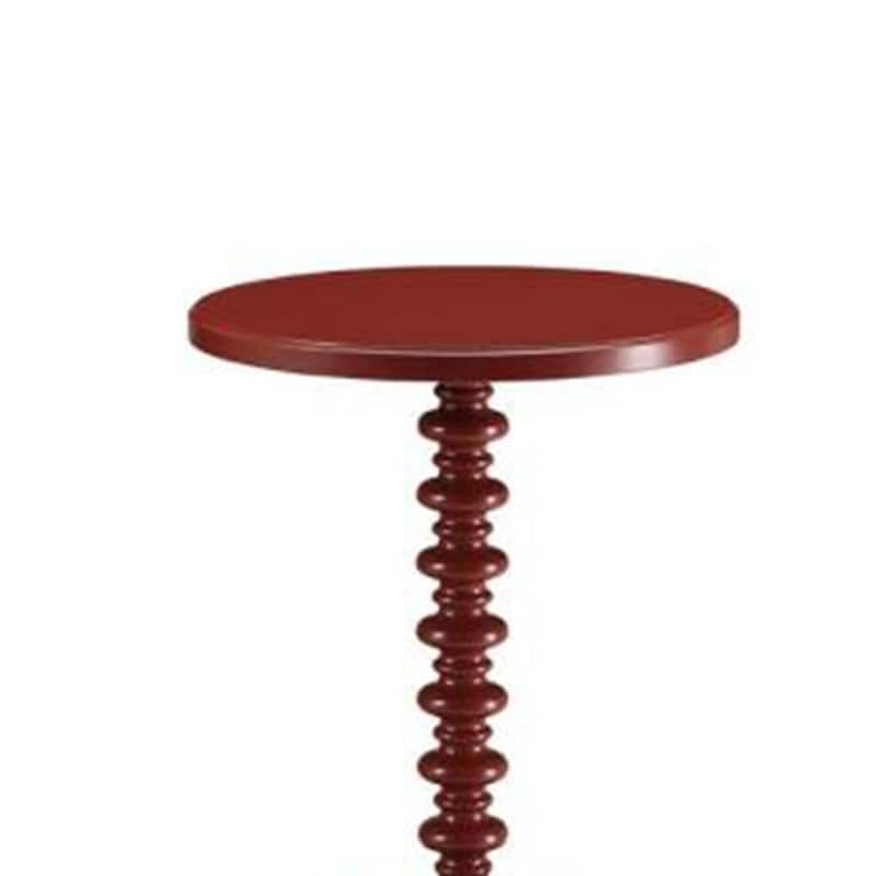 Astonishing Side Table With Round Top - 22 H x 17 W x 17 L Inches