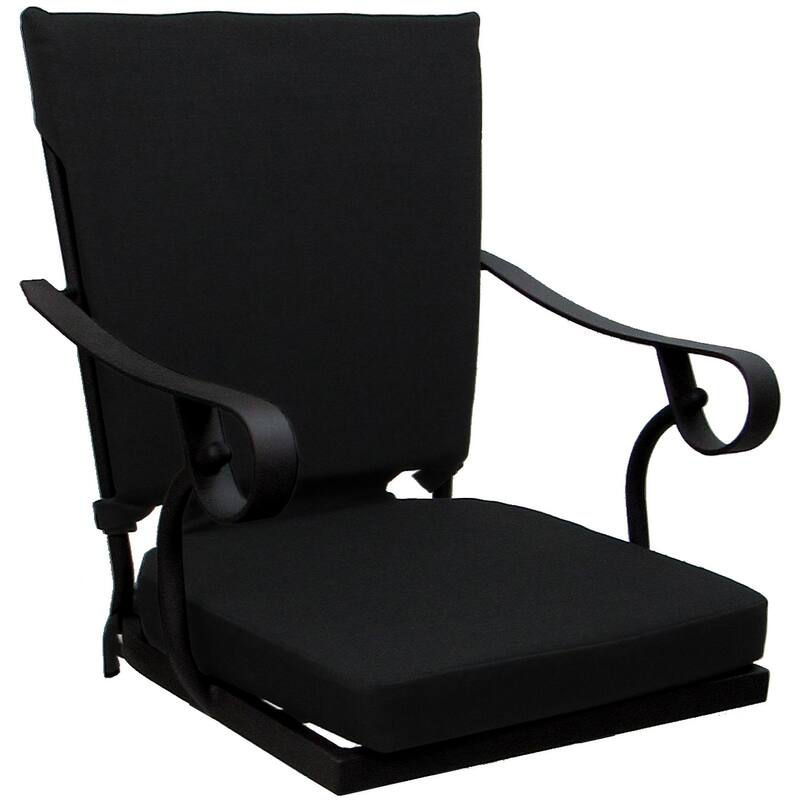 Outdoor or Indoor Patio Swivel Dining Chair - Jamey