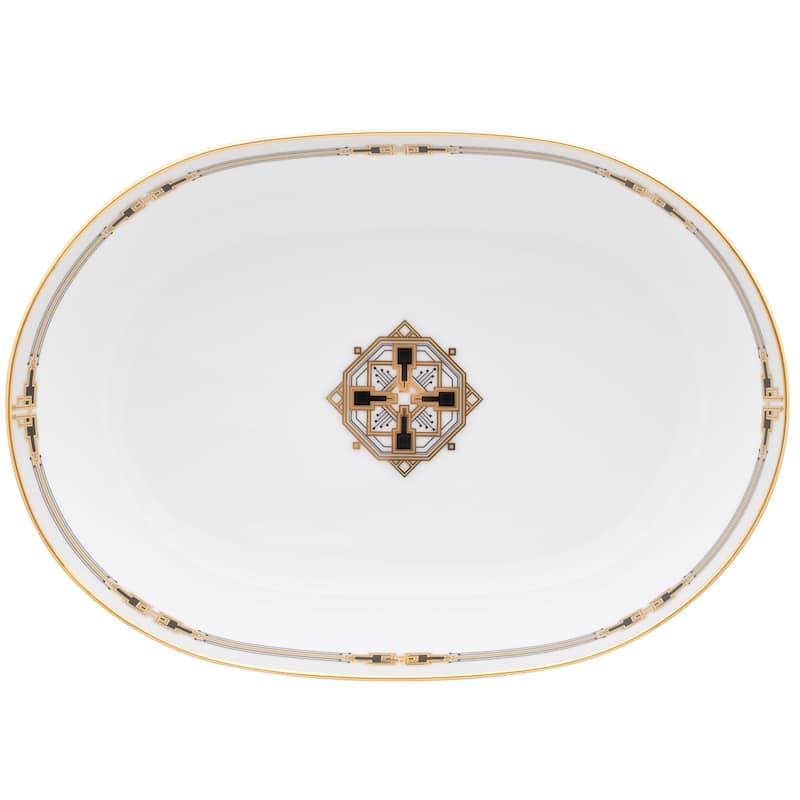Empire Gold Oval Vegetable Bowl, 9-3/4", 46 oz.