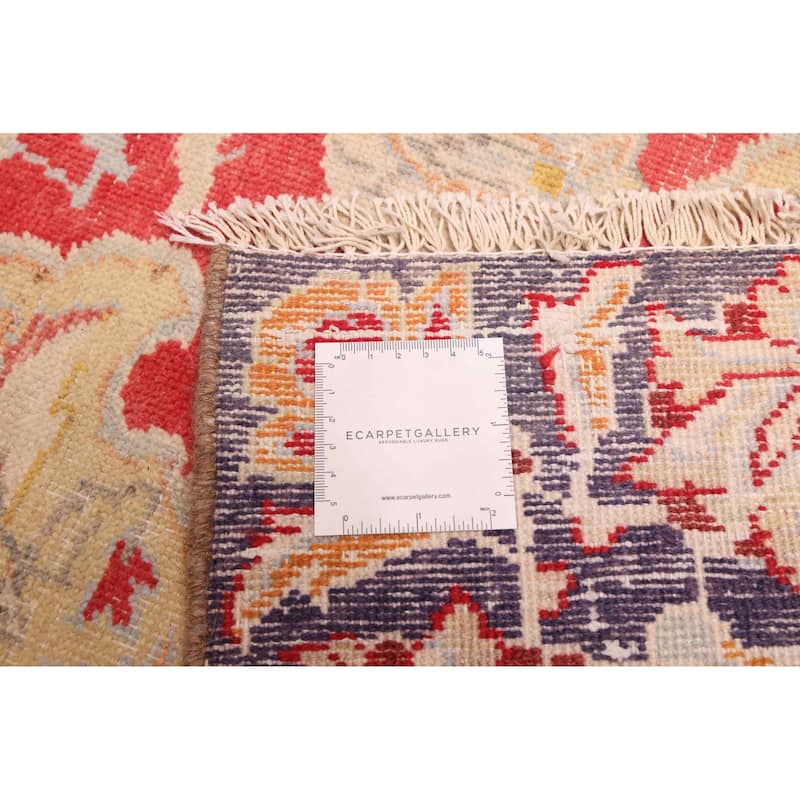 ECARPETGALLERY Hand-knotted Antalya Vintage Red Wool Rug - 9'1 x 13'1