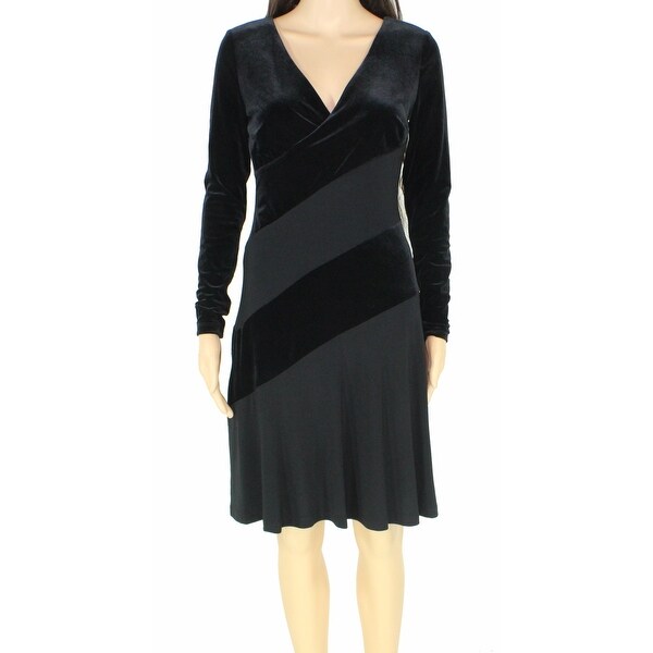 womens black dress size 16