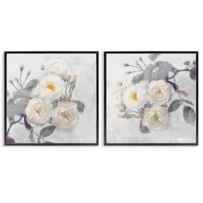 Stupell Country Blossoms Bundle Framed Giclee Art Design By Emily Ford (Set of 2)