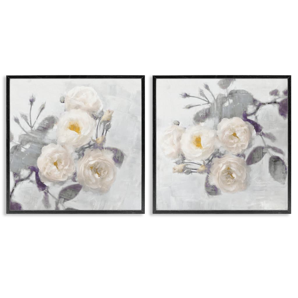 Stupell Country Blossoms Bundle Framed Giclee Art Design By Emily Ford (Set of 2)