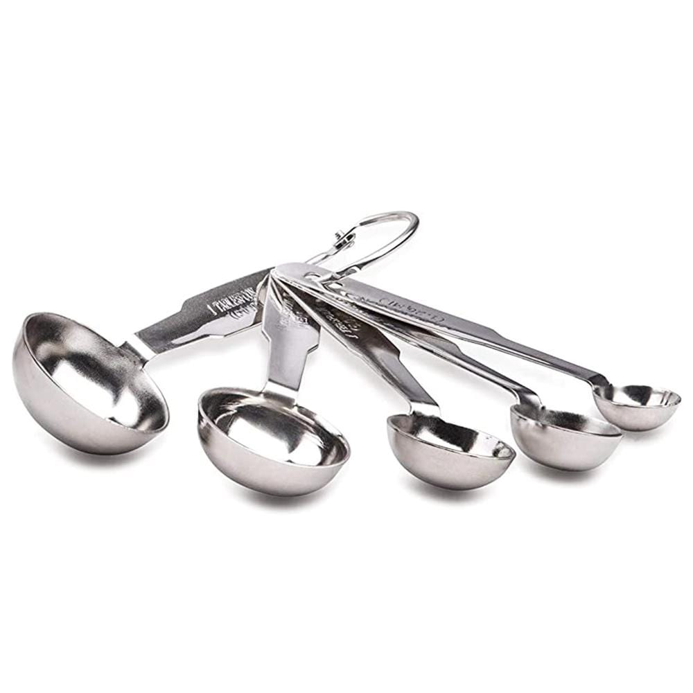 5-Piece Stainless Steel Stackable Measuring Spoons
