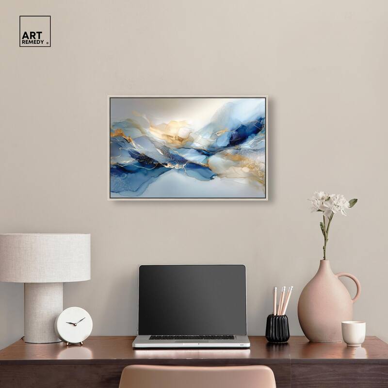 Postmodern Flow I Canvas by Art Remedy