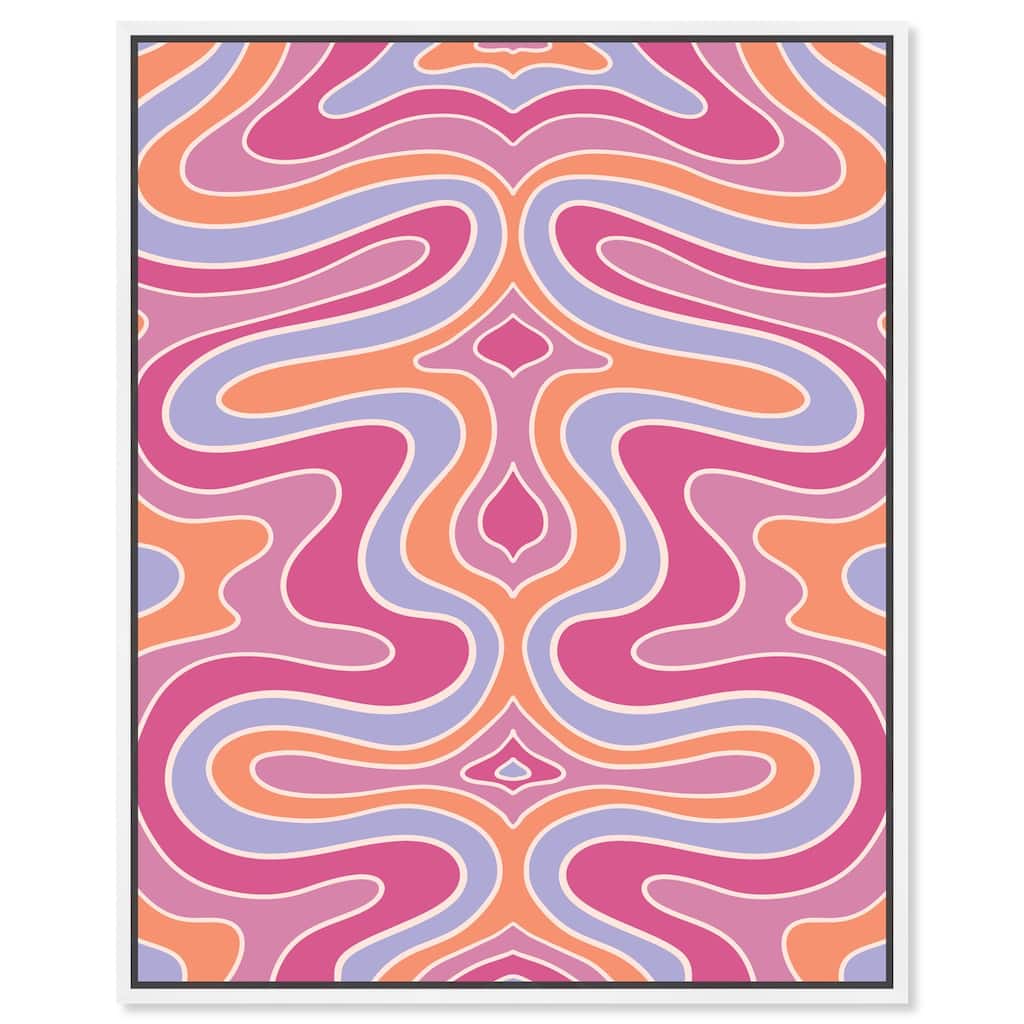 Bubble Gum Retro II Canvas by Art Remedy