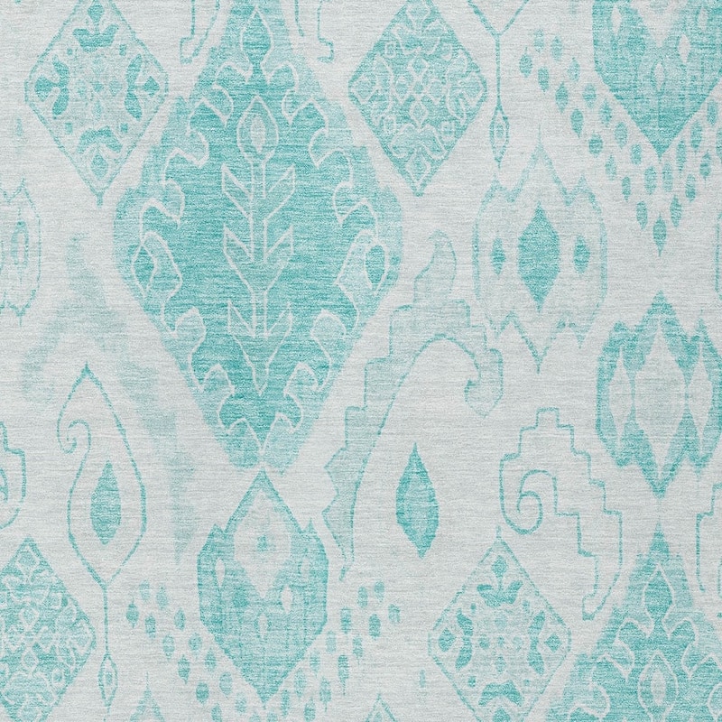 HomeRoots Moroccan Transitional Rectangle Outdoor Rug