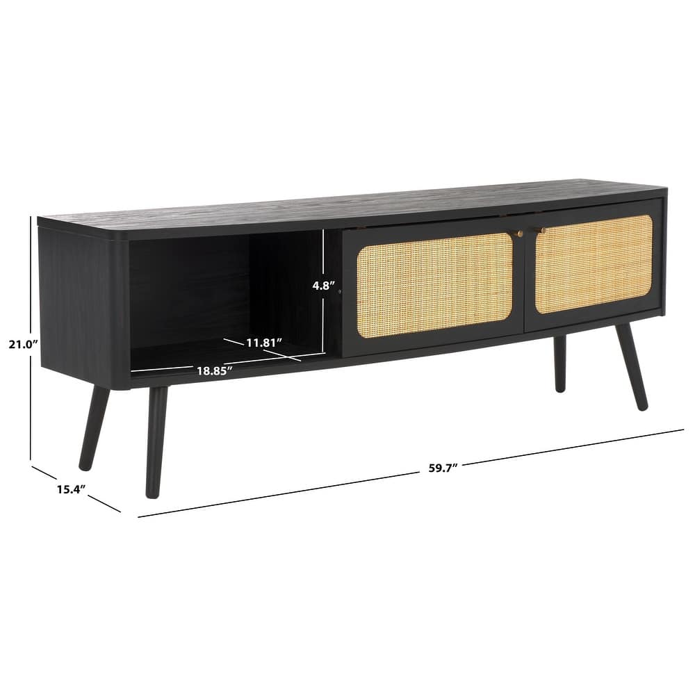 SAFAVIEH Home Cielle 2 Door Media Stand. - 60"Wx15"Dx21"H