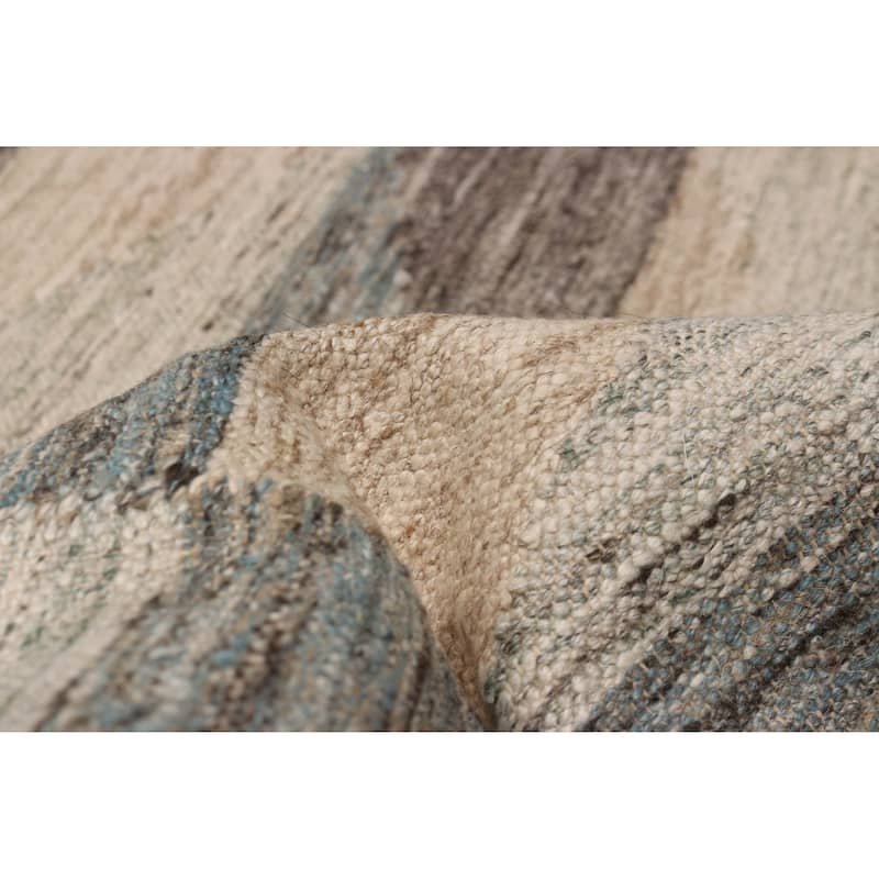 Ankara FW Beige, Grey Kilim 5'2" x 7'3" - 5'2 x 7'3