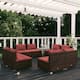 Option Brown/Cinnamon red 8 Piece