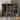 2 Drawers Armoire Wardrobe Closet Cabinet w/ Hanging Rods, Black+Natural