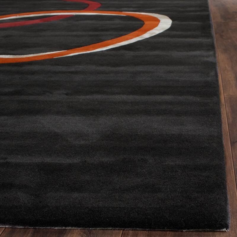SAFAVIEH Handmade Soho Tiera Circles N.Z. Wool Rug