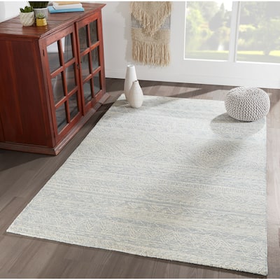 Momeni Mallorca Hand-hooked Geometric Wool Area Rug