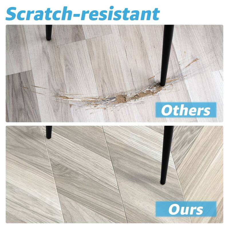 Art3d 36'' x 6'' Interlocking Luxury Vinyl Flooring Tile, Wood Floor Plank,Waterproof, Anti-Slip,18pcs,27 sqft