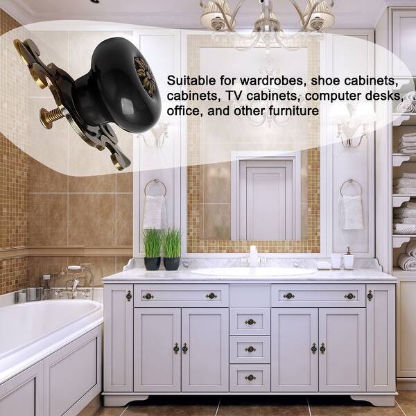 Shop Ceramic Vintage Knobs Drawer Pull Handle Cupboard Wardrobe