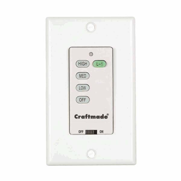 Craftmade Uci Wall Uci Ceiling Fan Wall Control White