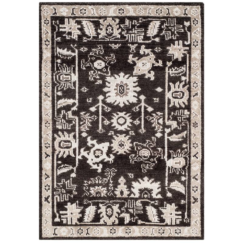 SAFAVIEH Hand-knotted Maharaja Tzeni Traditional Oriental Viscose Rug