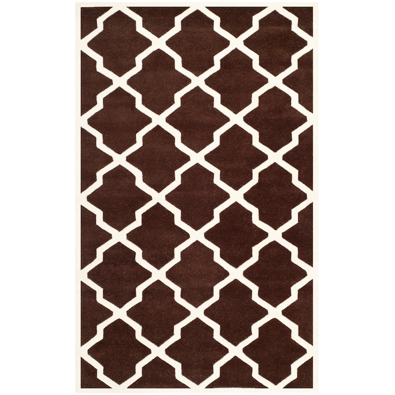 SAFAVIEH Handmade Chatham Rinske Modern Moroccan Wool Rug