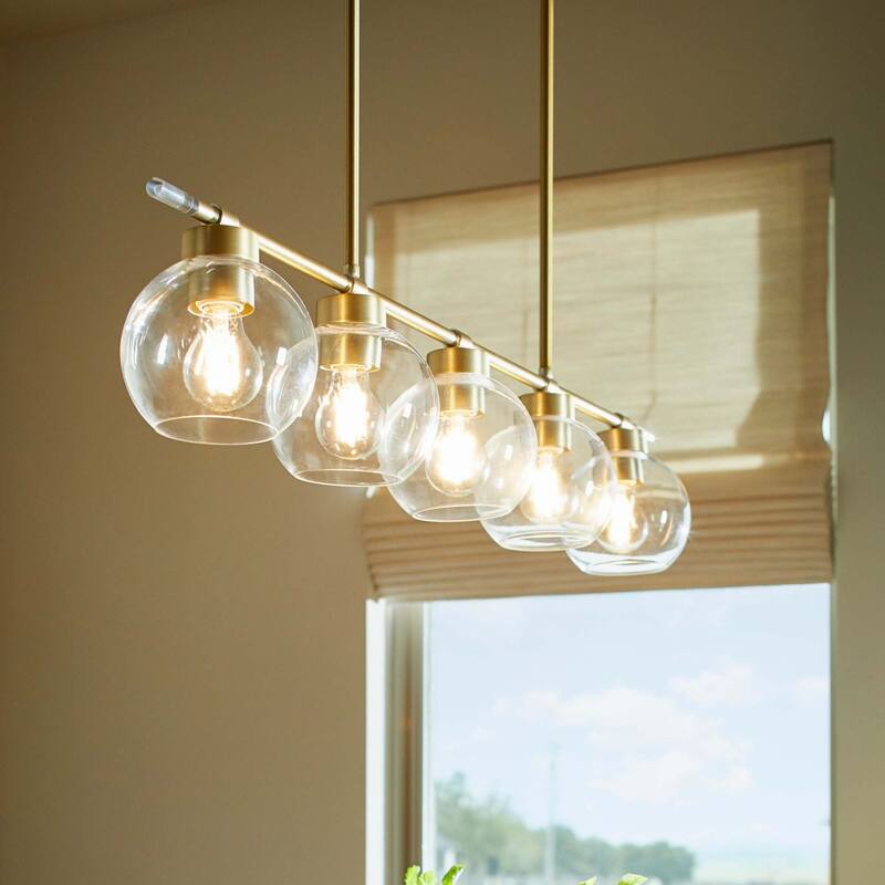 Quorum International 6617-5 Volan 5 Light 41" Wide Linear Pendant