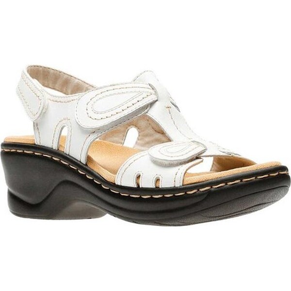 clarks lexi walnut leather sandals