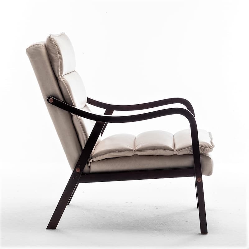 Clovis 24.8" Wide Microfiber Accent Chair