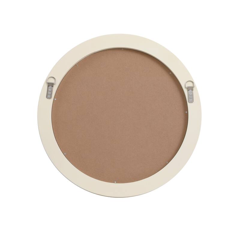 Carson Carrington Labben Round Chevron Mirror