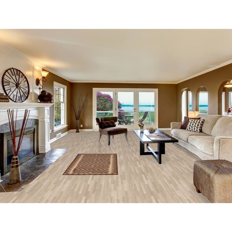 Brown Kilim Area Rug Flat-weave Wool Foyer Carpet - 2'11" x 5'0"