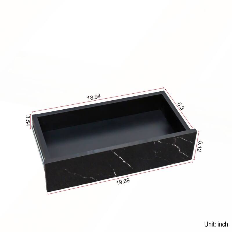 16.93IN High LED Coffee Table with Storage